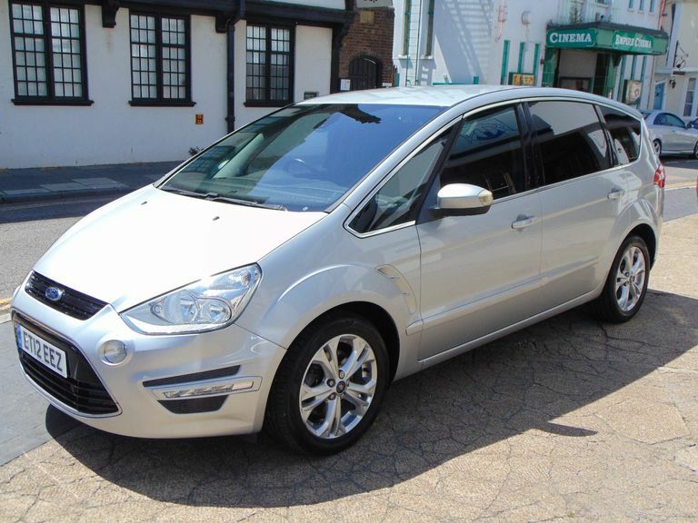 Ford S-Max Mpv White #7
