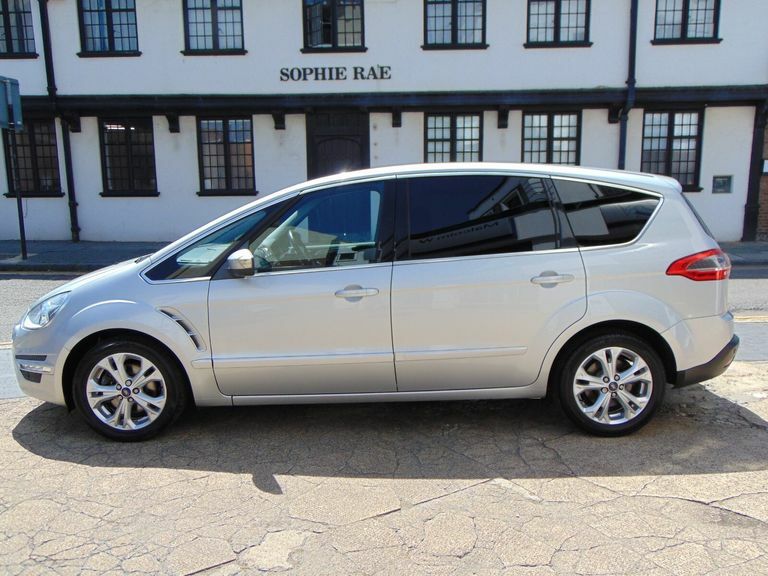 Ford S-Max Mpv White #8
