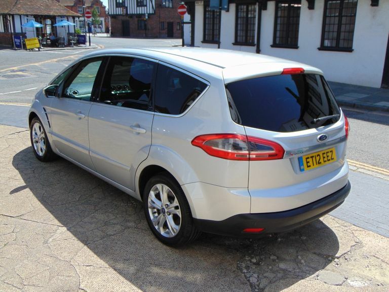Ford S-Max Mpv White #9