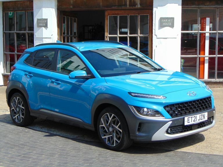 Hyundai Kona 1.6 Gdi Hybrid Premium Dct Blue