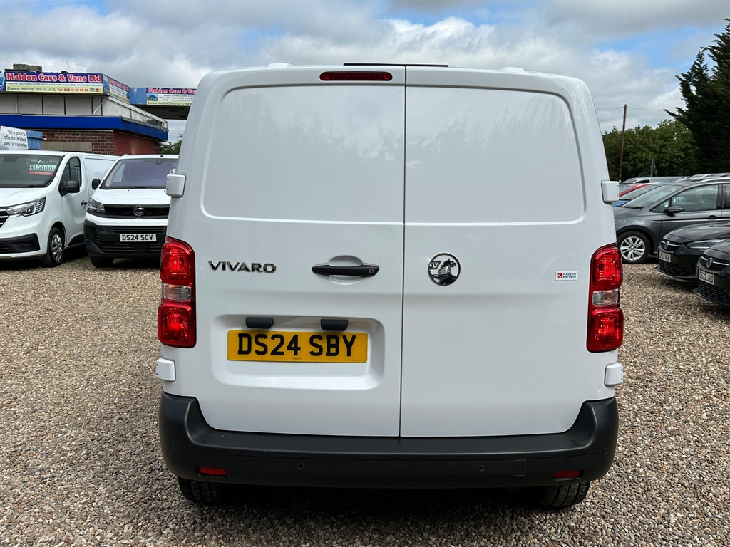 Vauxhall Vivaro 1.5 Turbo D Prime Swb Euro 6 Ss 6Dr DS24SBY White #4