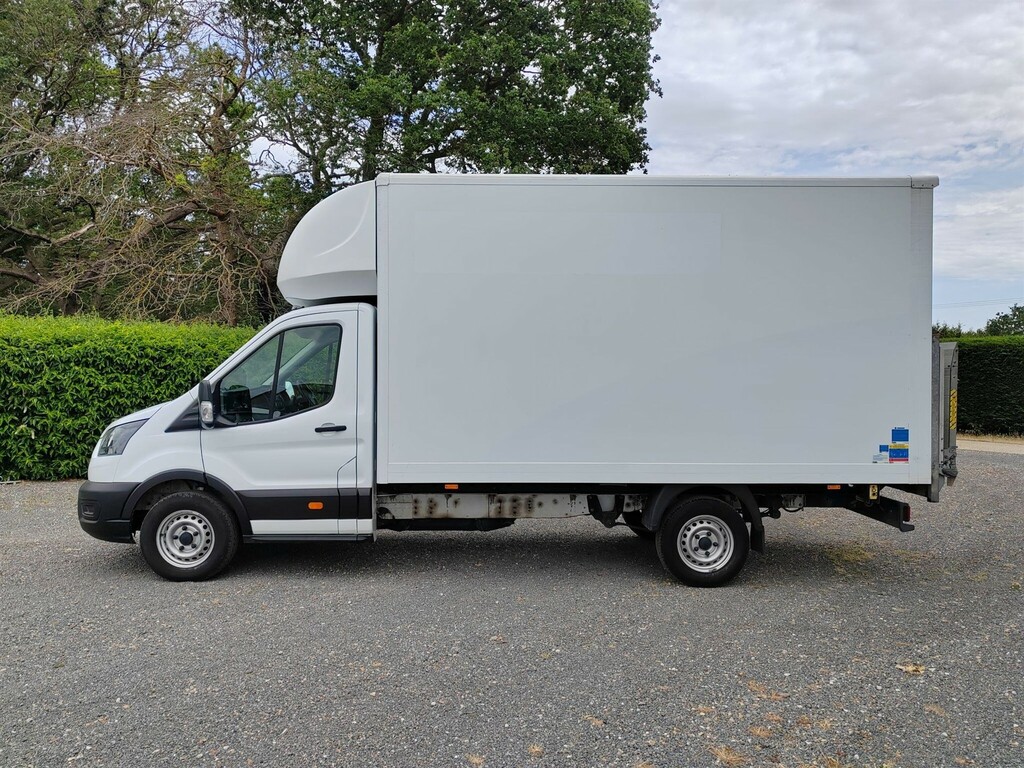 Ford Transit Custom 2.0 350 Ecoblue Leader Luton Fwd LC23UES White #2