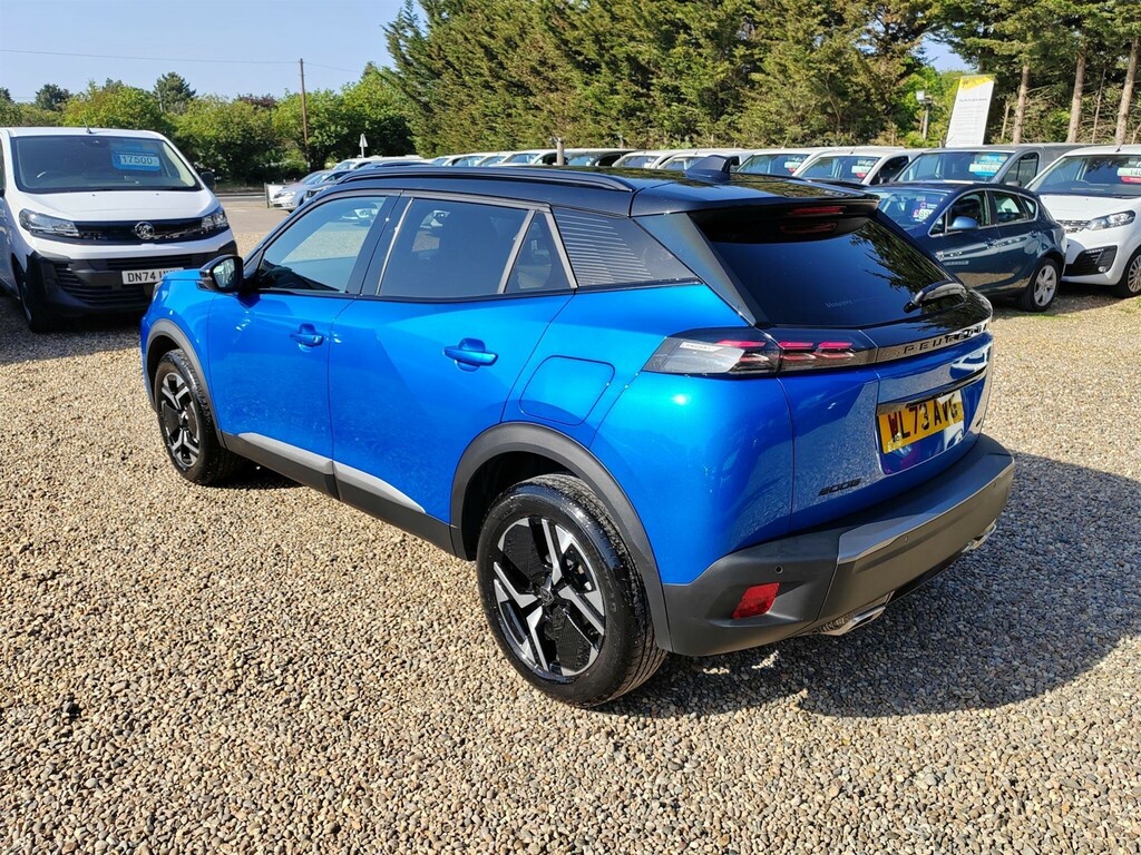 Peugeot 2008 1.2 Puretech Gt Eat Euro 6 Ss WL73AVG Blue #3