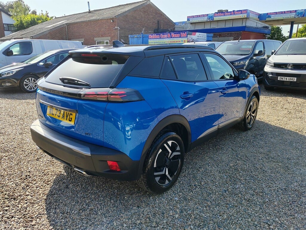 Peugeot 2008 1.2 Puretech Gt Eat Euro 6 Ss WL73AVG Blue #5