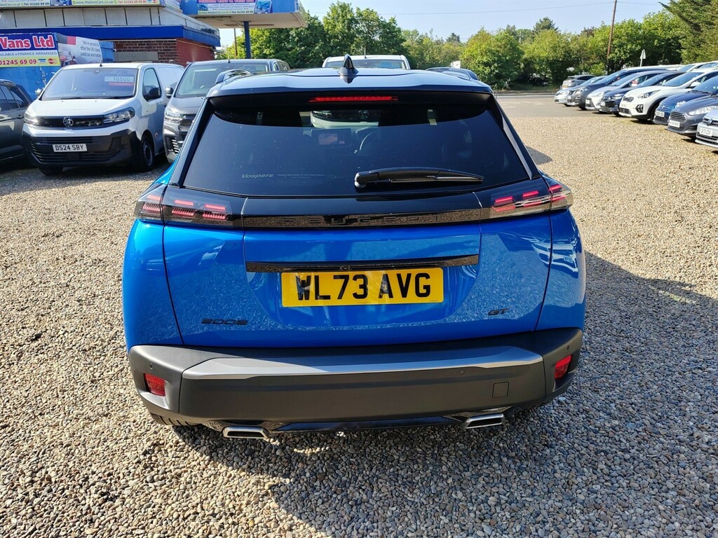 Peugeot 2008 1.2 Puretech Gt Eat Euro 6 Ss WL73AVG Blue #4