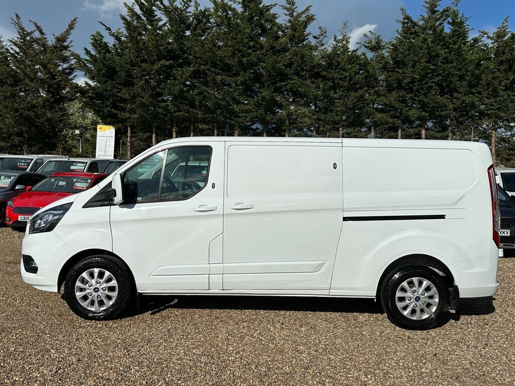 Ford Transit Custom 2.0 300 Ecoblue Limited L2 H1 Euro 6 Ss WR71KUC White #2