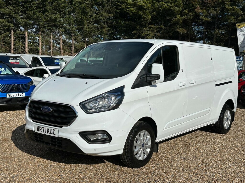 Ford Transit Custom 2.0 300 Ecoblue Limited L2 H1 Euro 6 Ss WR71KUC White