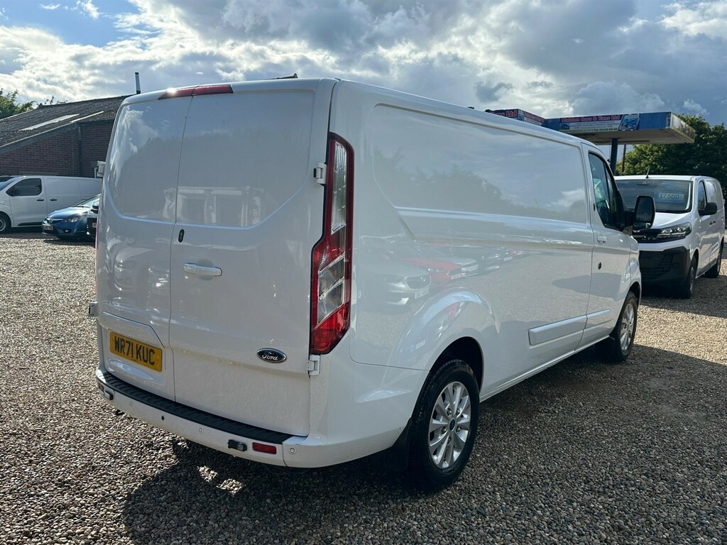 Ford Transit Custom 2.0 300 Ecoblue Limited L2 H1 Euro 6 Ss WR71KUC White #5
