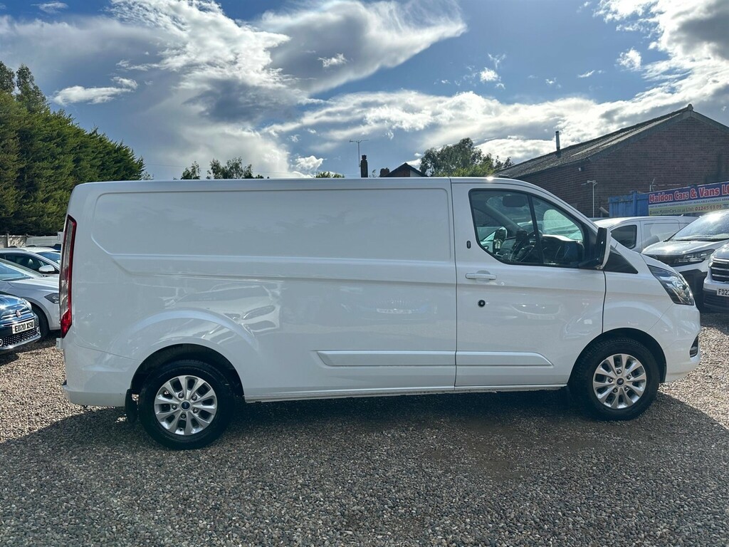 Ford Transit Custom 2.0 300 Ecoblue Limited L2 H1 Euro 6 Ss WR71KUC White #6
