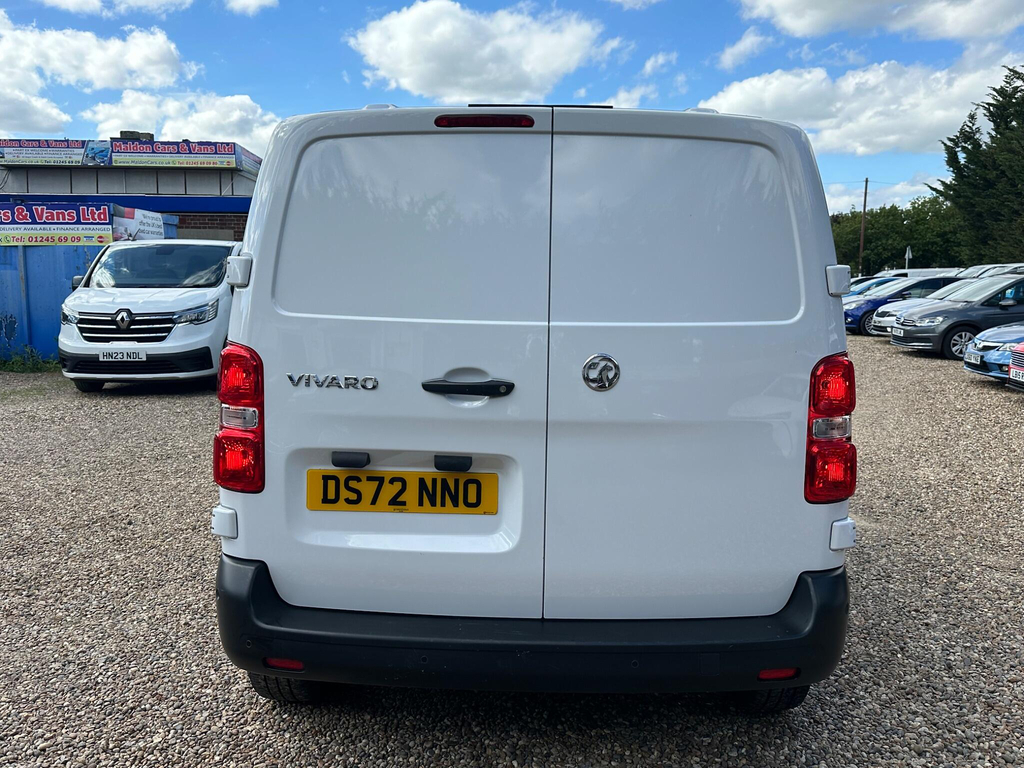 Vauxhall Vivaro 1.5 Turbo D 2900 Dynamic L1 H1 Euro 6 Ss 6Dr DS72NNO White #4