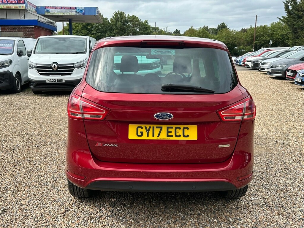 Ford B-Max 1.0T Ecoboost Titanium Navigator Euro 6 Red #4