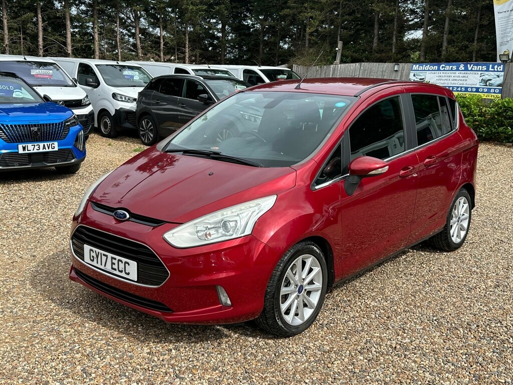 Ford B-Max 1.0T Ecoboost Titanium Navigator Euro 6 Red