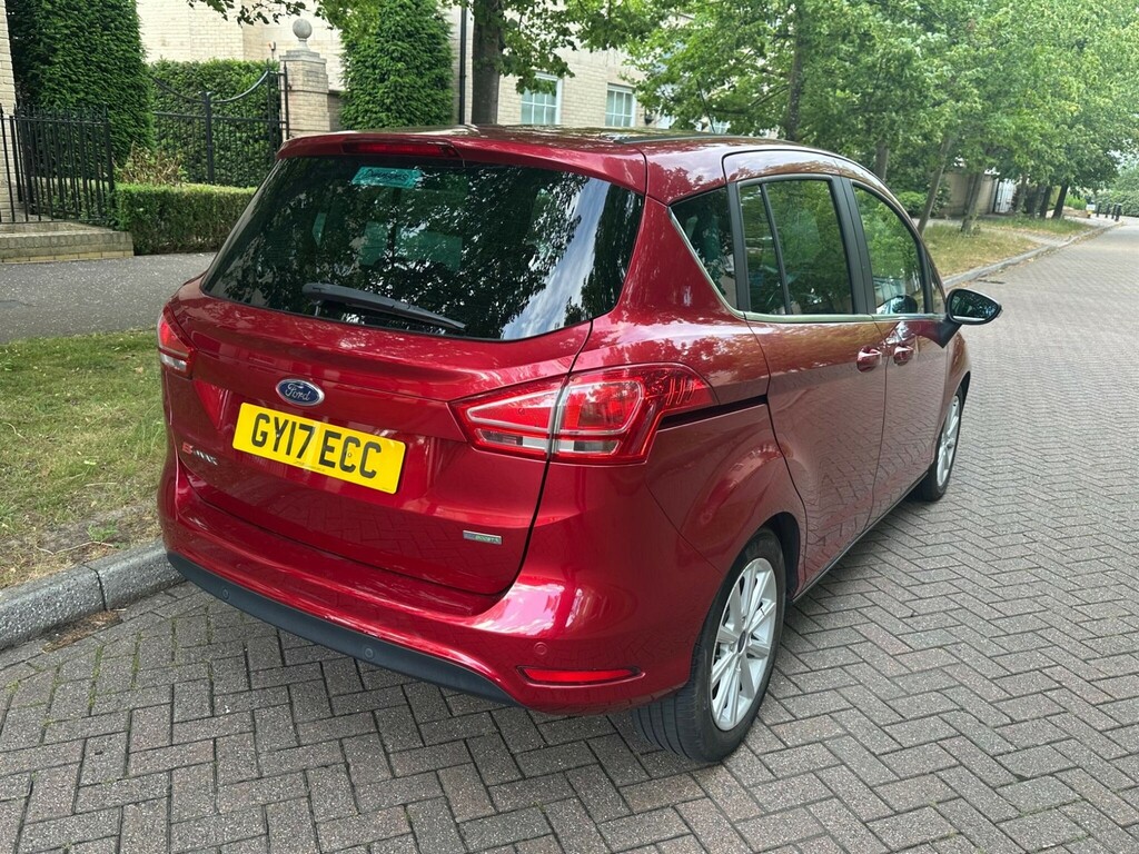 Ford B-Max 1.0T Ecoboost Titanium Navigator Euro 6 Red #5