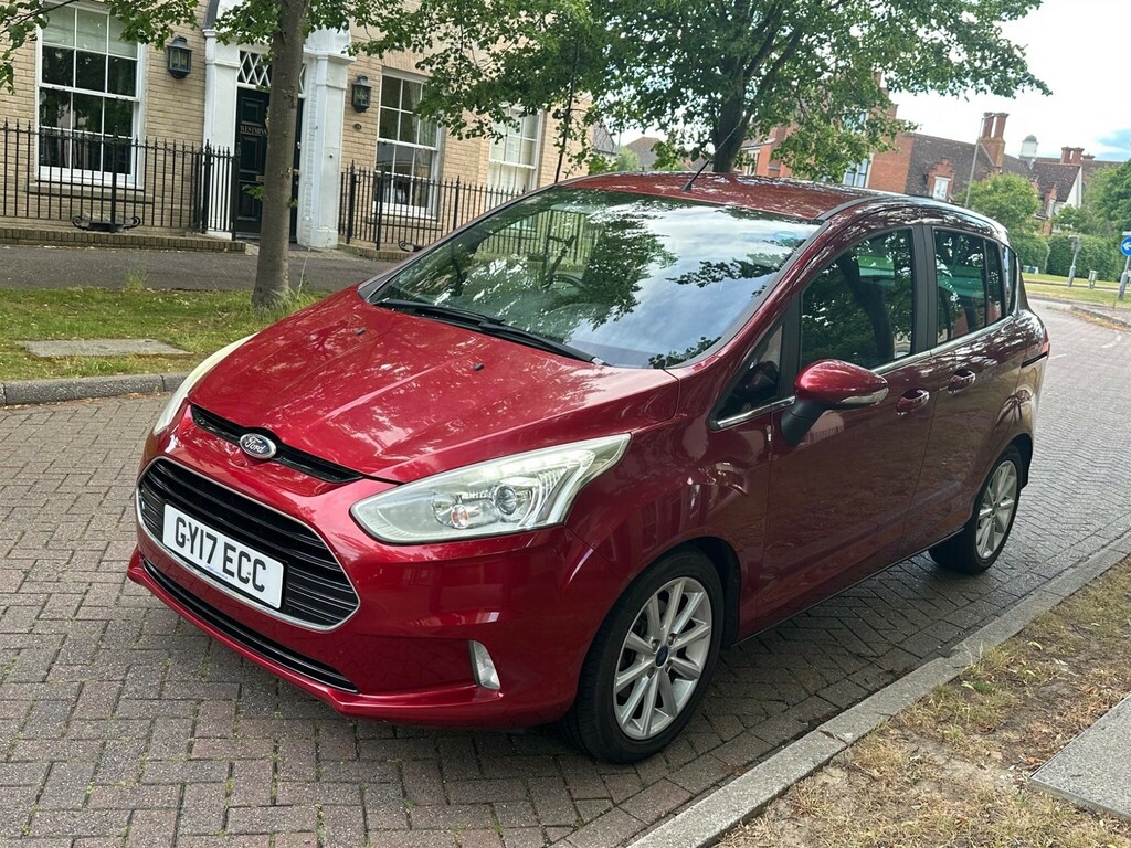 Ford B-Max 1.0T Ecoboost Titanium Navigator Euro 6 Red