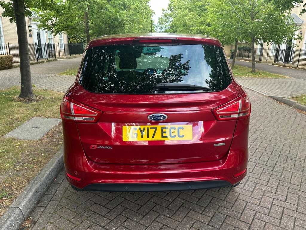 Ford B-Max 1.0T Ecoboost Titanium Navigator Euro 6 Red #4