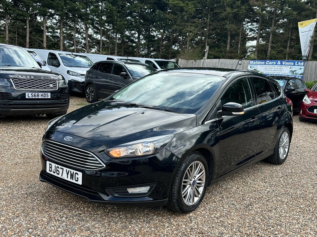 Ford Focus 1.0T Ecoboost Zetec Edition Euro 6 Ss Black