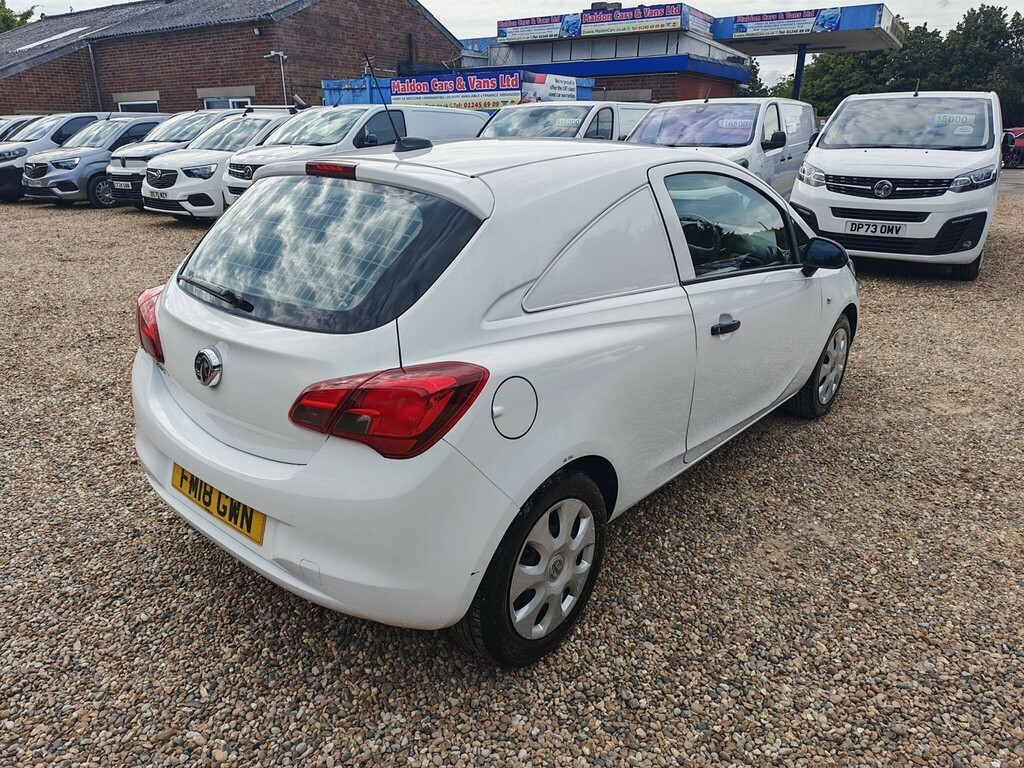 Vauxhall Corsa 1.3 Cdti Ecoflex Fwd L1 H1 Ss Startstop FM18GWN White #4