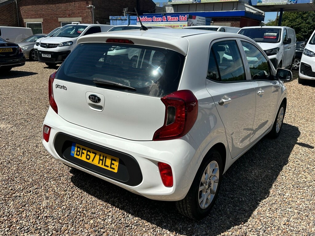 Kia Picanto Hatchback White #5