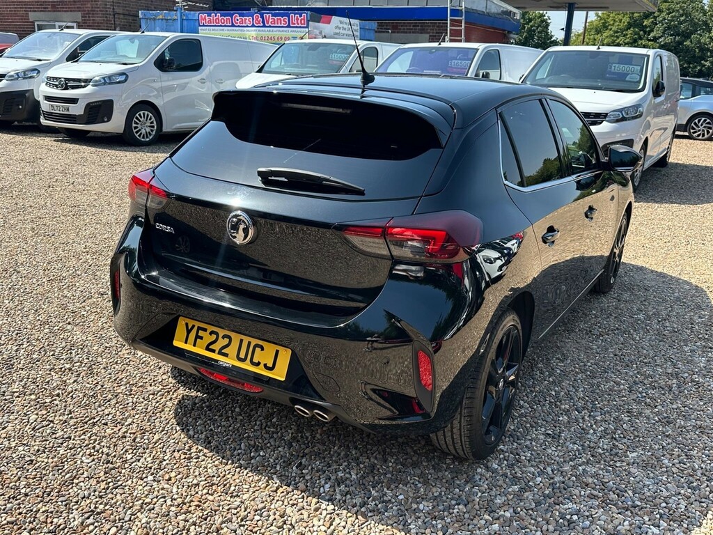 Vauxhall Corsa 1.2 Turbo Ultimate Euro 6 Ss YF22UCJ Black #5