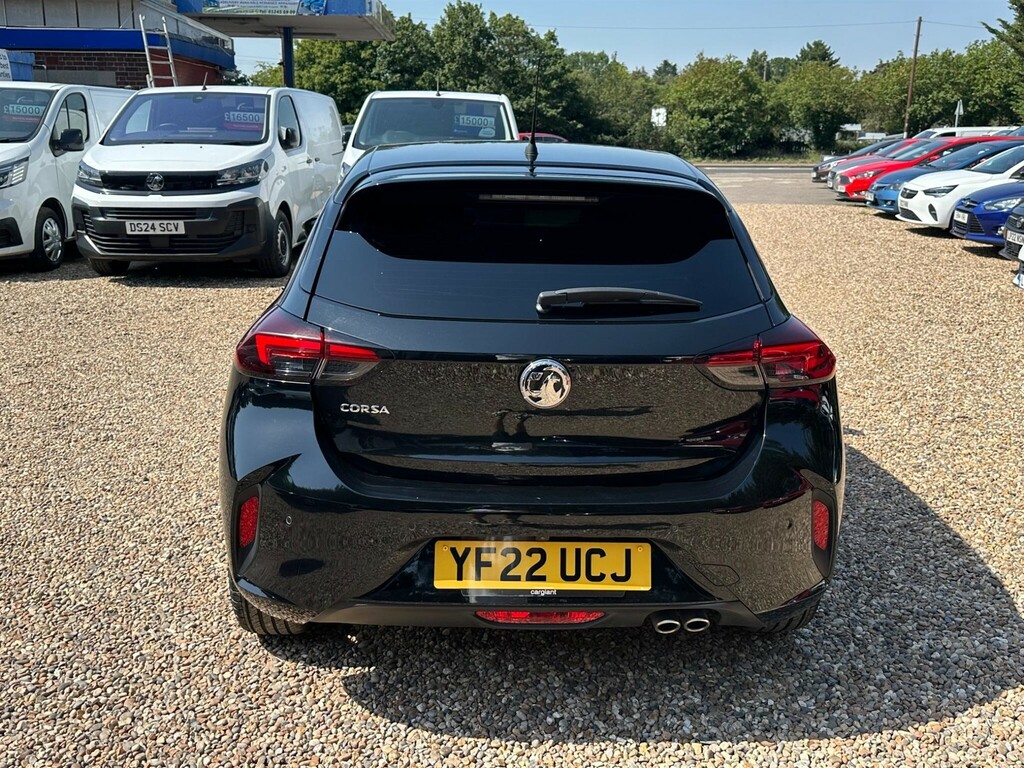 Vauxhall Corsa 1.2 Turbo Ultimate Euro 6 Ss YF22UCJ Black #4