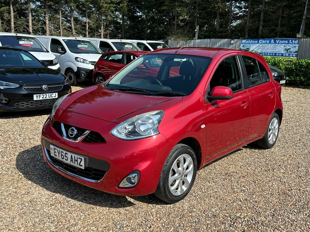 Nissan Micra 1.2 Acenta Cvt Euro 5 Red