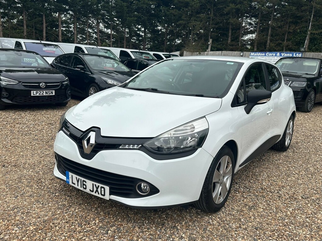 Renault Clio 1.2 16V Play Euro 6 White