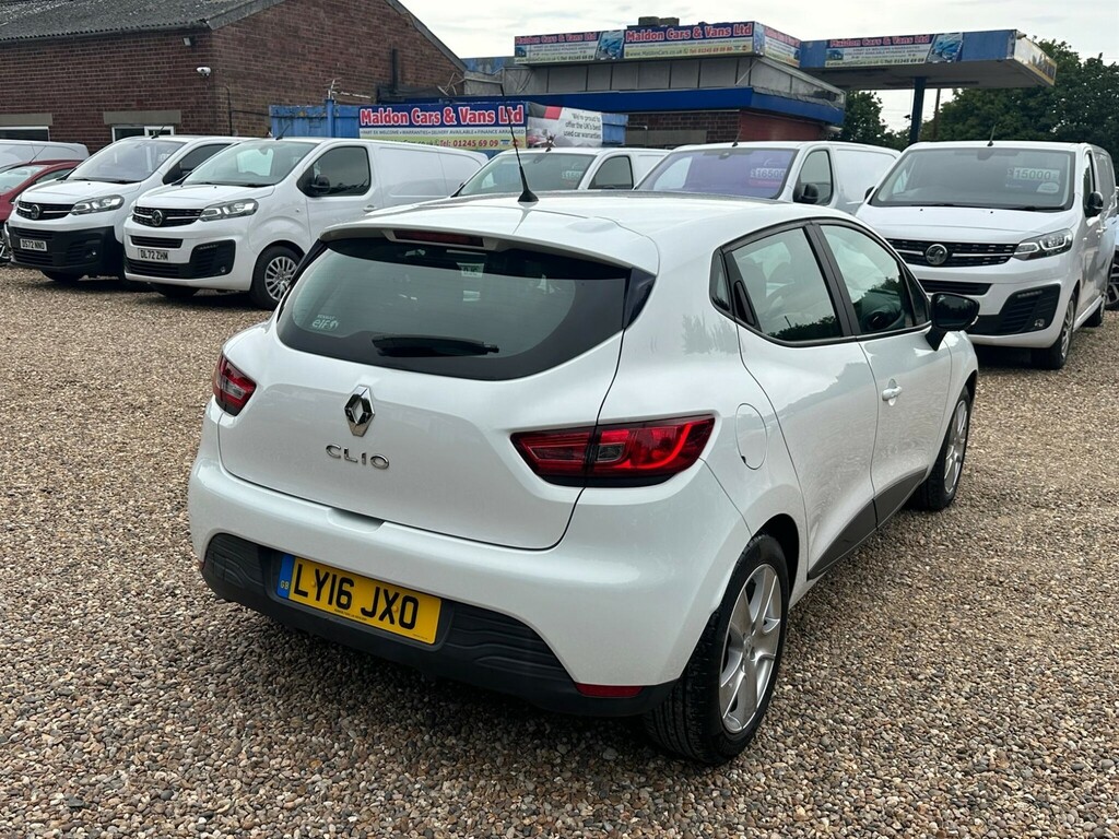Renault Clio 1.2 16V Play Euro 6 White #5