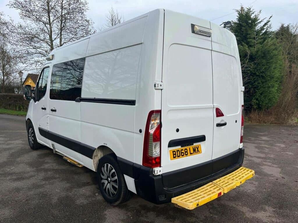 Vauxhall Movano Mpv White #3