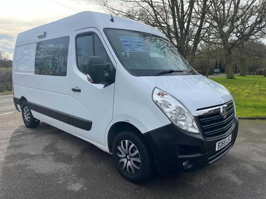 Vauxhall Movano Mpv White #2