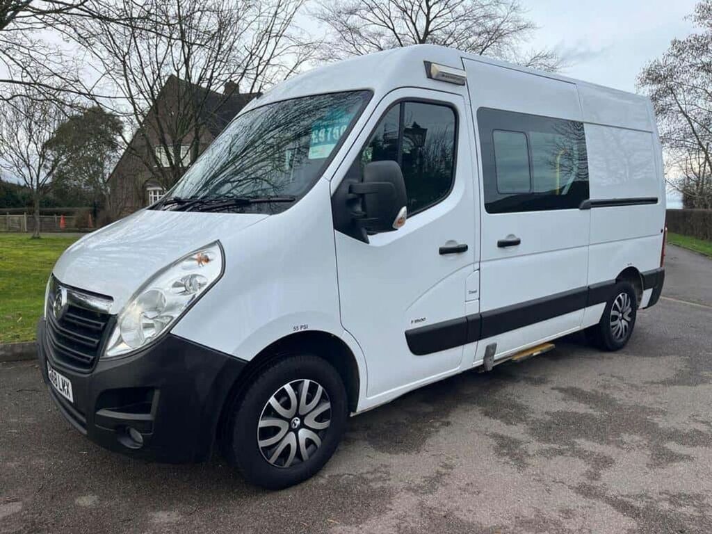 Vauxhall Movano 2.3 Cdti White #9