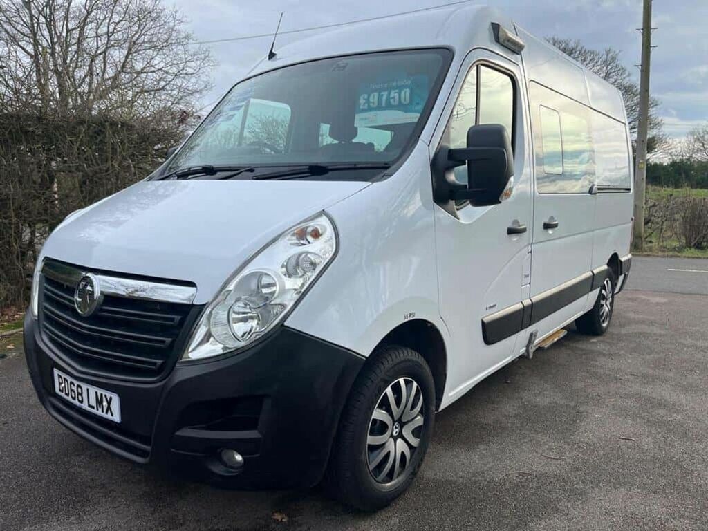 Vauxhall Movano Mpv White