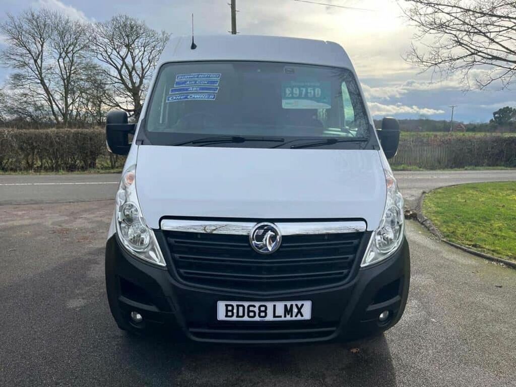 Vauxhall Movano Mpv White #6