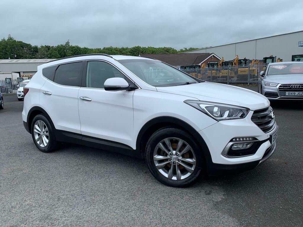 Hyundai Santa Fe 2.2 Crdi Blue Drive Premium 4Wd Euro 6 S S White