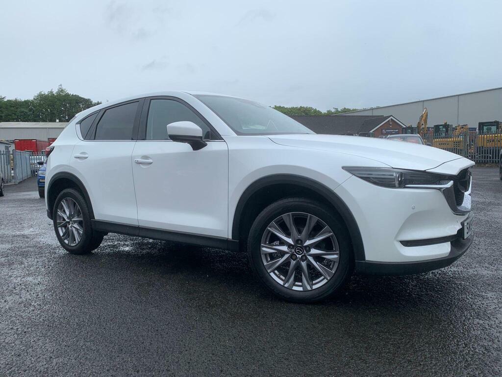 Mazda CX-5 2.0 Skyactiv-g Sport Nav Euro 6 S S White
