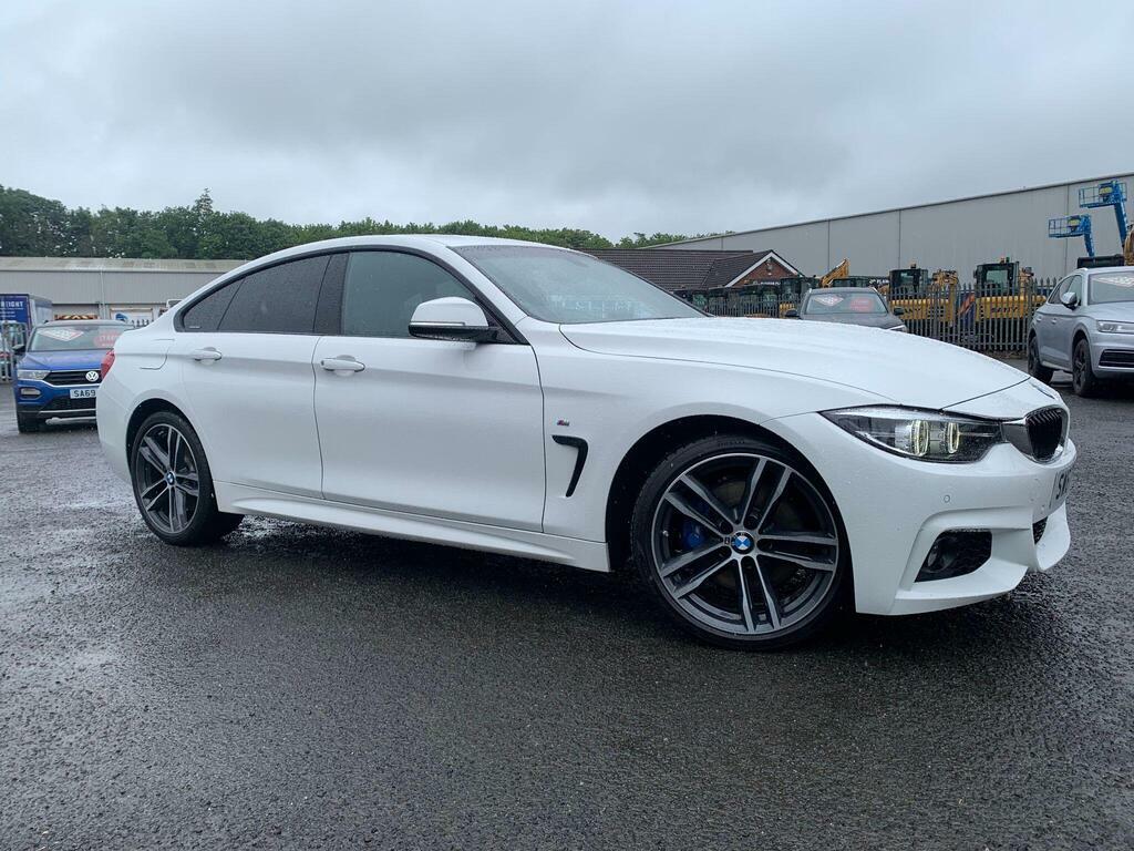 BMW 4 Series Gran Coupe 2.0 420D M Sport Xdrive Euro 6 S S White