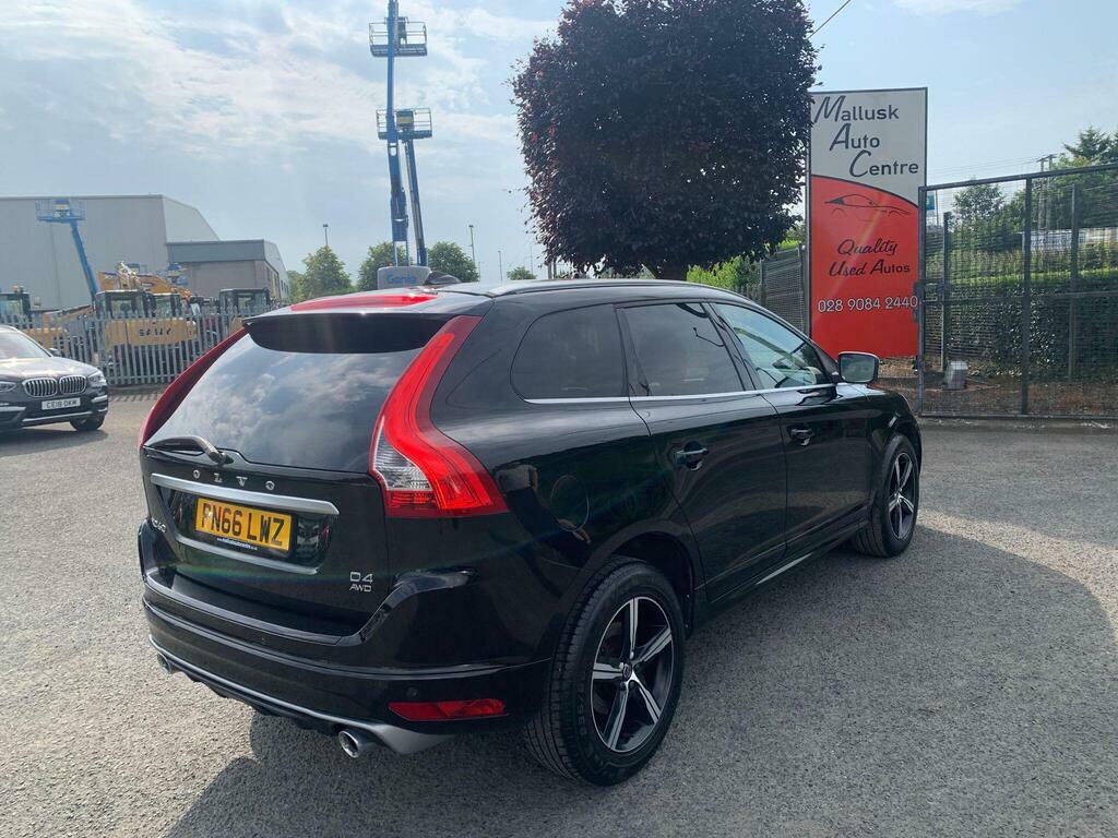 Volvo XC60 2.4 D4 R-design Lux Nav Awd Euro 6 S S Black #4