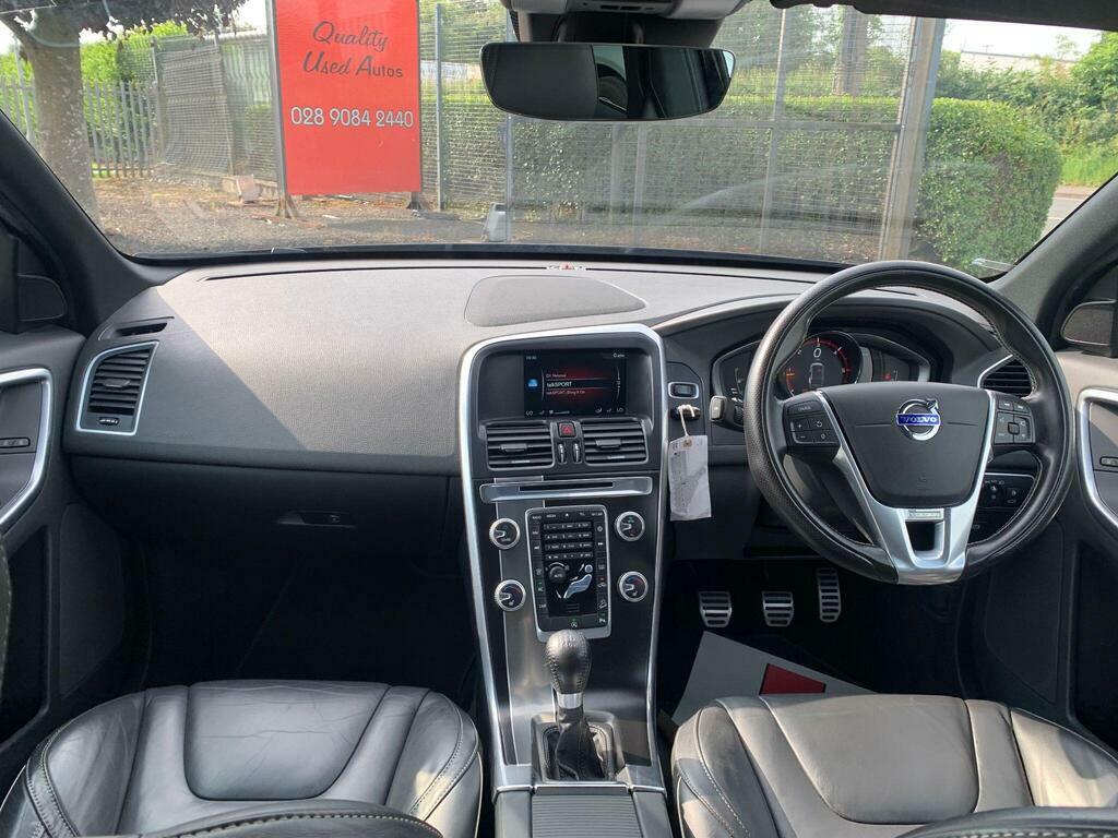 Volvo XC60 2.4 D4 R-design Lux Nav Awd Euro 6 S S Black #5