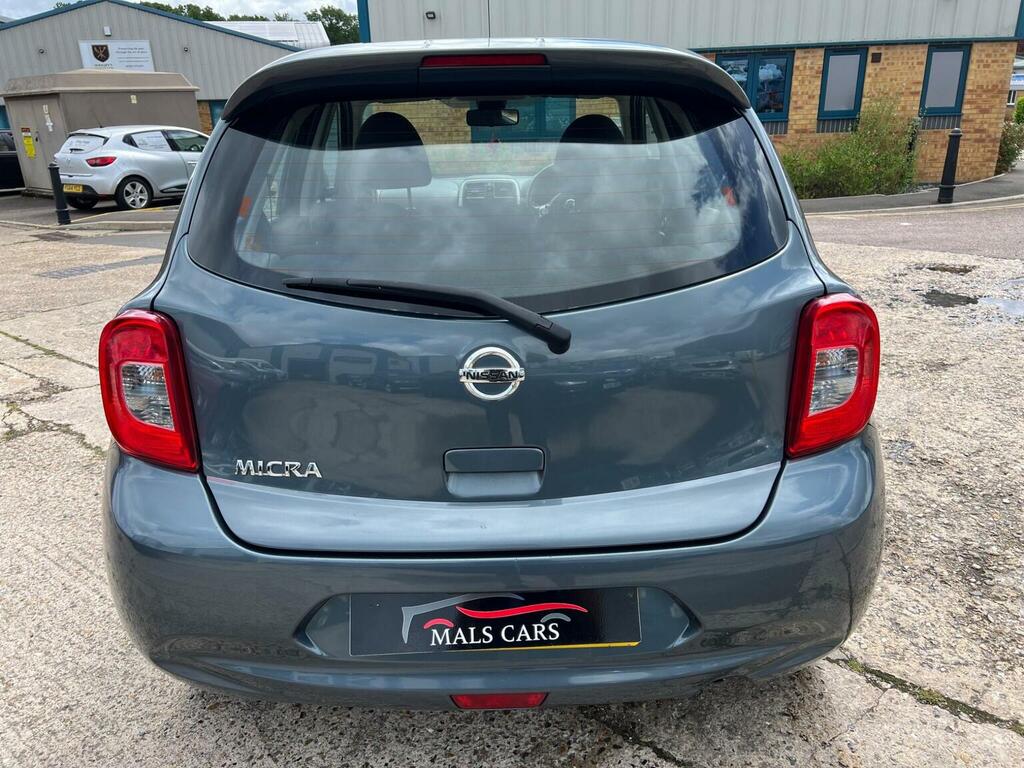 Nissan Micra Acenta White #8