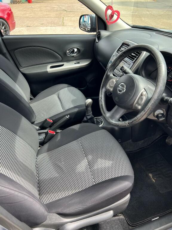 Nissan Micra Acenta White #9