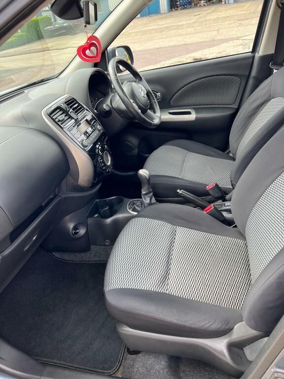 Nissan Micra Acenta White #10