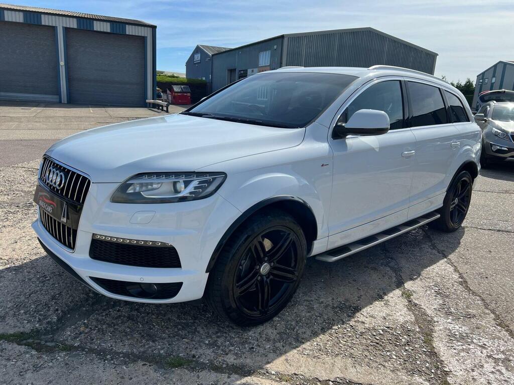 Audi Q7 3.0 Tdi V6 S Line Plus Tiptronic Quattro Euro 5 S White #2