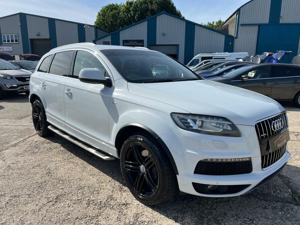 Audi Q7 3.0 Tdi V6 S Line Plus Tiptronic Quattro Euro 5 S White