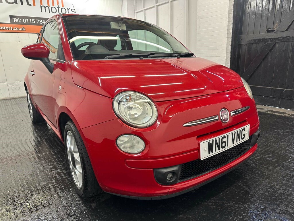 Fiat 500 S Red