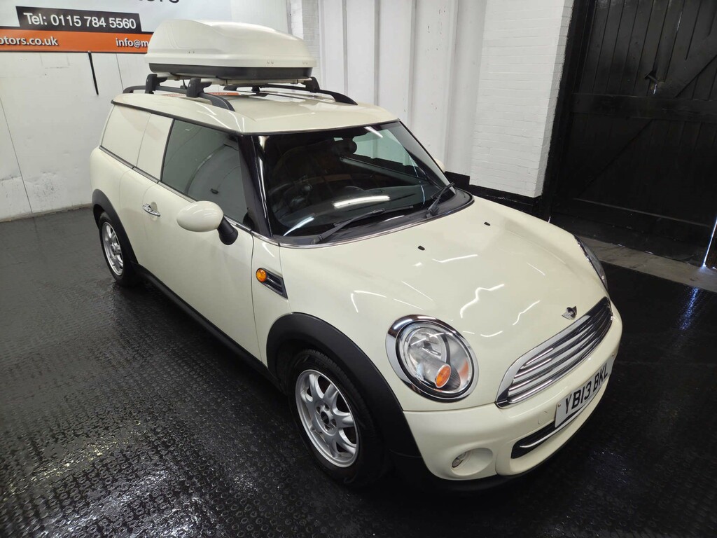 Mini Clubvan Cooper D White