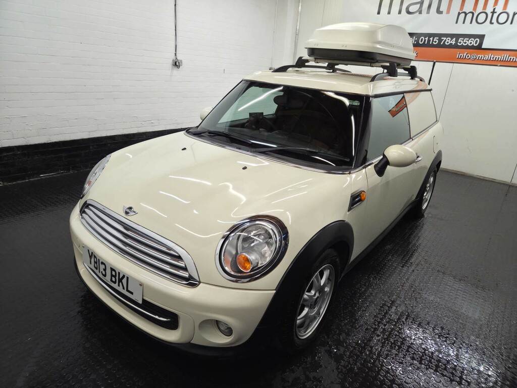 Mini Clubvan Cooper D White #3