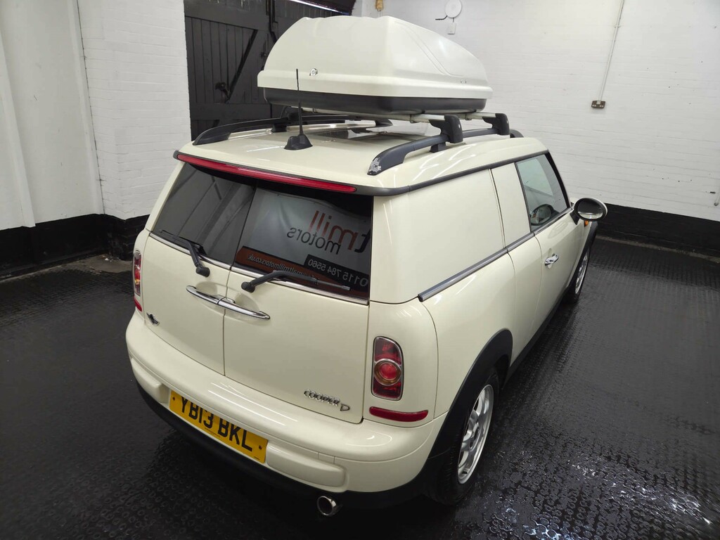 Mini Clubvan Cooper D White #6