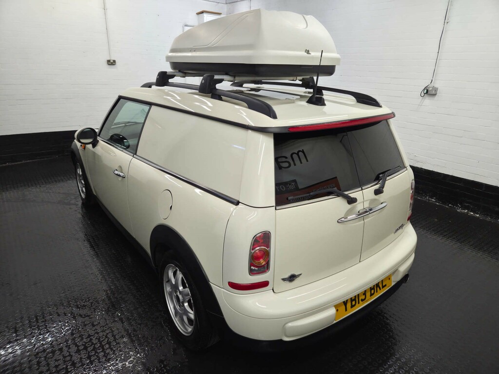 Mini Clubvan Cooper D White #4