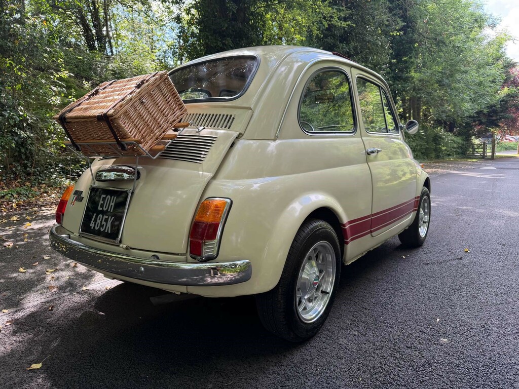 Fiat 500 F Red #11