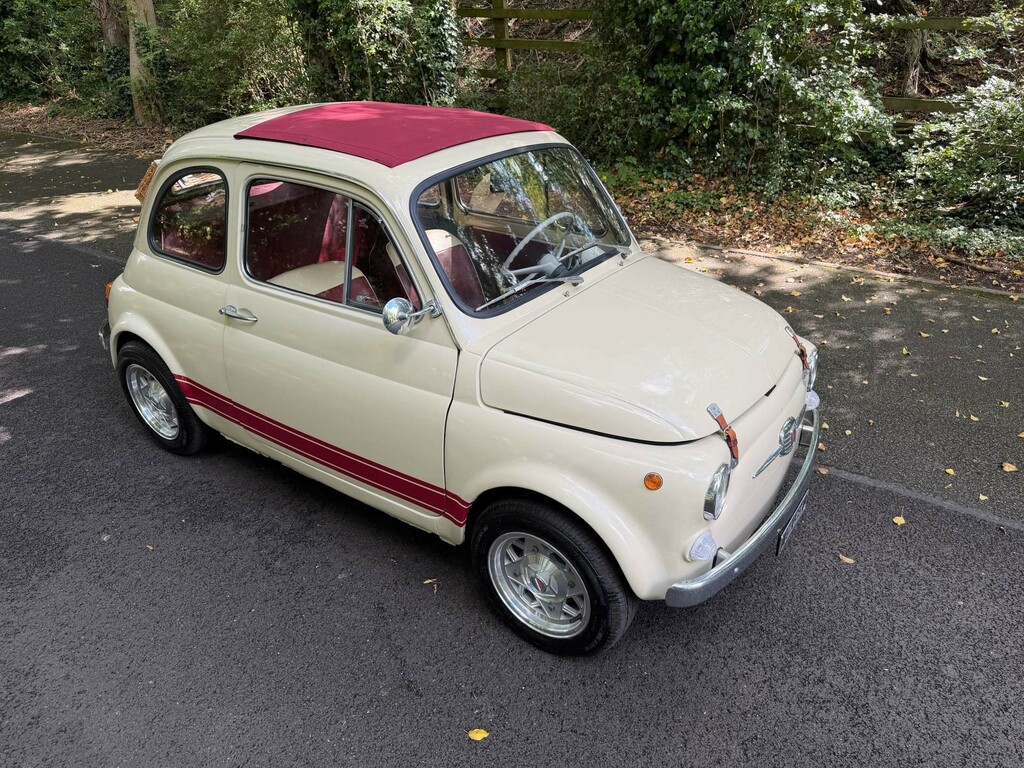 Fiat 500 F Red #8