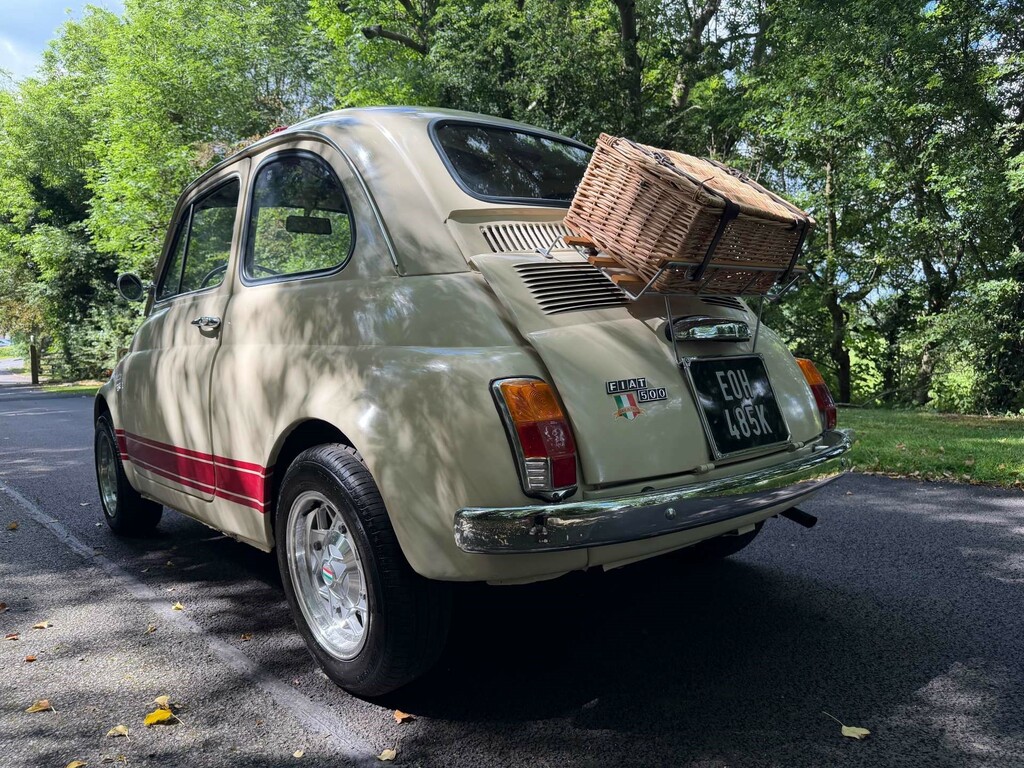 Fiat 500 F Red #15
